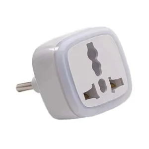 مبدل برق 3 به 2 چراغ دار یوشیتا مدل Yoshita M-03