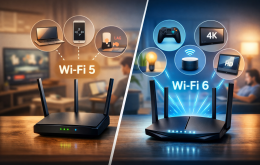 نمایی از روتر Wi-Fi 6 و تفاوت آن با وای‌فای نسل قبل در شبکه خانگی