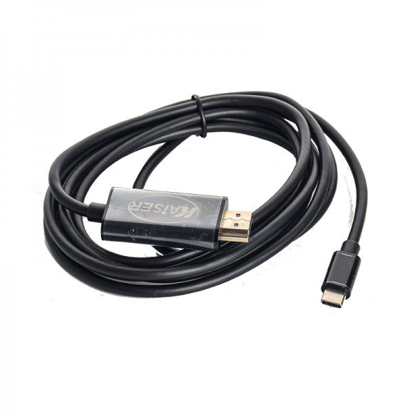 کابل MHL تایپ سی (Type-C To HDMI) کایزر (KAISER) طول 2 متر مدل K-627 - Image 2