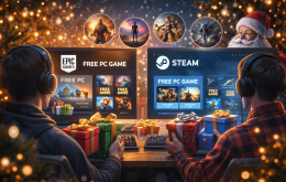 دریافت بازی‌های رایگان Epic Games و Steam در مناسبت‌هایی مثل کریسمس و سال نو میلادی