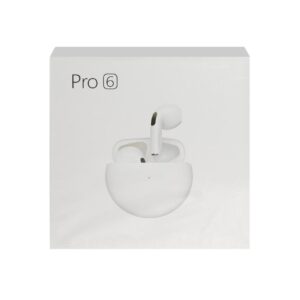 ایرفون بی سیم مدل Pro 6 - سفید