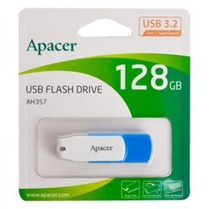 فلش 128 گیگ اپیسر (Apacer) مدل 128GB USB 3.2 AH357