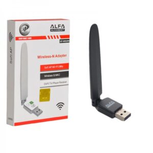 دانگل شبکه وای فای (Wi-Fi) آنتن دار آلفا ایکس پی (XP) مدل XP-924S
