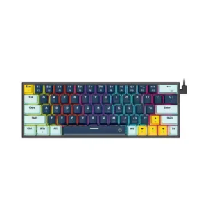 کیبورد مکانیکال باسیم گیمینگ RGB فنتک مدل ATOM63 MK874v2 گارانتی 18 ماهه