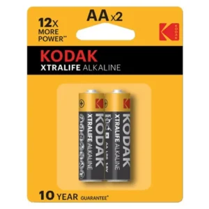 باتری نیم قلمی آلکالاین کداک مدل Kodak Xtralife Alkaline پک 2 عددی
