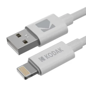 کابل لایتنینگ USB به Lightning کداک مدل KODAK White طول 1 متر