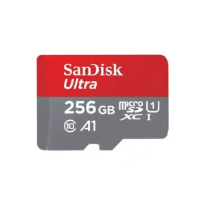 کارت حافظه 256 گیگابایت microSDXC سن دیسک مدل SDSQUAC Ultra A1 کلاس 10 استاندارد UHS-I سرعت 150MBps
