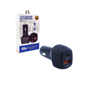 شارژر فندکی CAR CHARGER C-42 48W