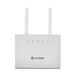 مودم روتر 4G LTE بی سیم N300 ایزی‌ گیگز مدل Easy Gigs EG-CLR150-3511S-4G گارانتی یکساله