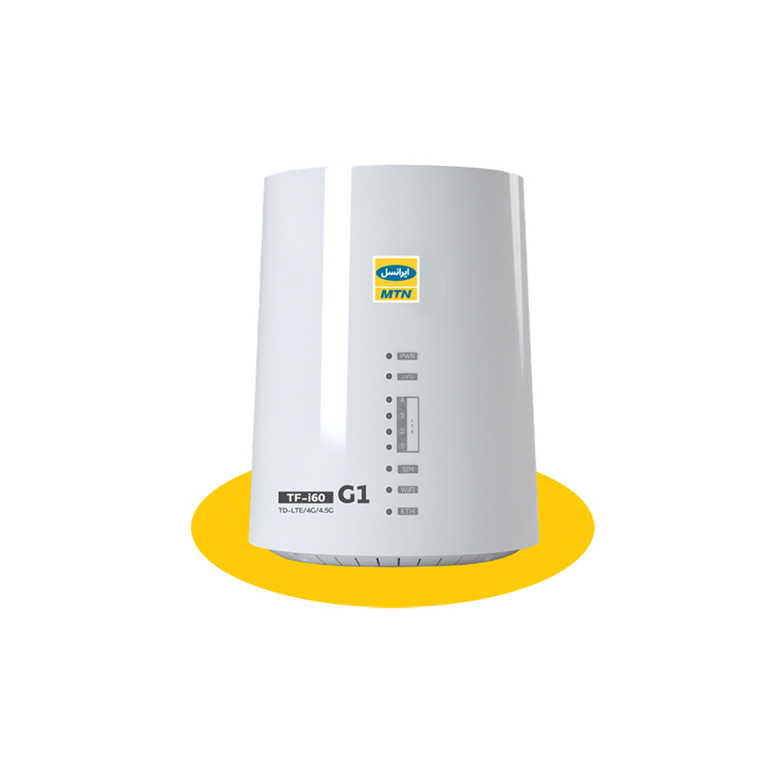 مودم 4.5G ایرانسل مدل TF-i60 G1 آک و آنلاک