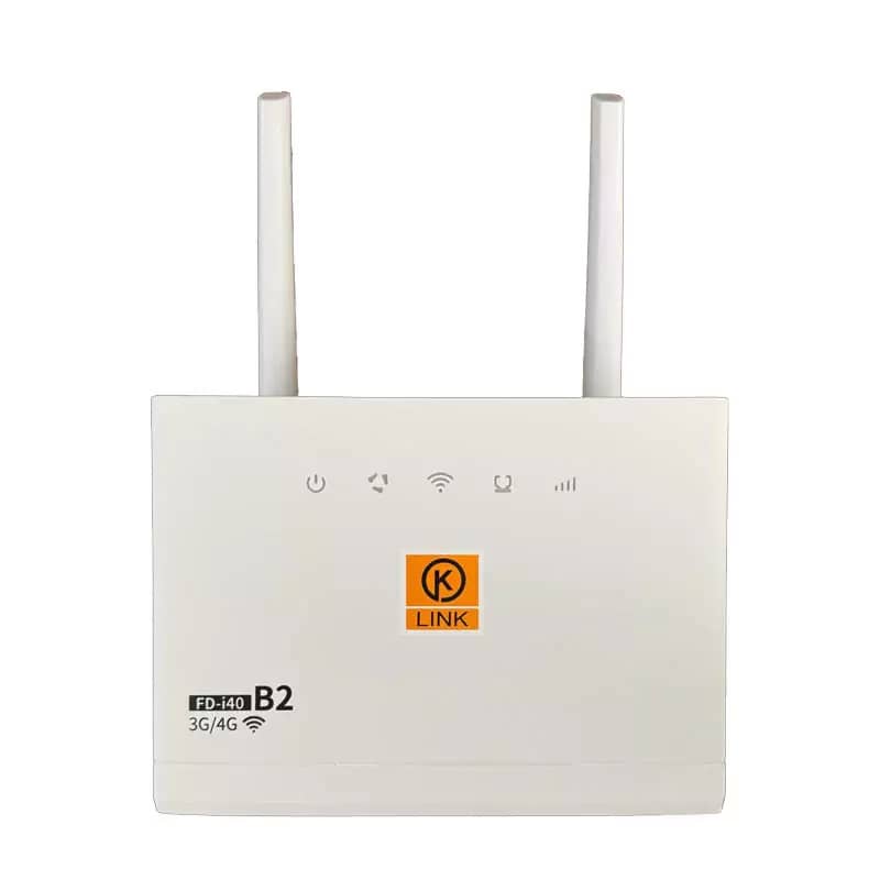 مودم سیمکارتی کالینک 4G LTE مدل KLINK FD- i40 B2/B3/B4 آنلاک ورژن جدید 3پورت شبکه گارانتی یکساله