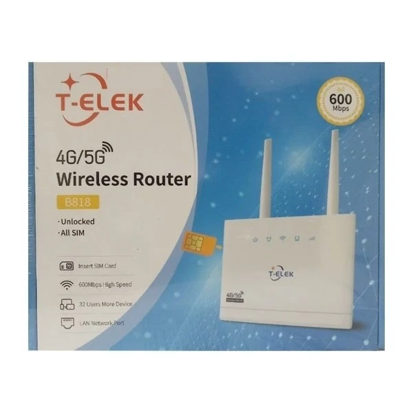 مودم سیمکارتی رومیزی 4G مدل Telek B818 گارانتی یکساله
