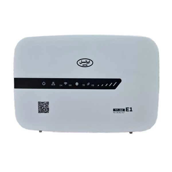 مودم ایرانسل TD-LTE 4G/4.5G مدل TF-i60 E1 آنلاک دست دوم در حد آک