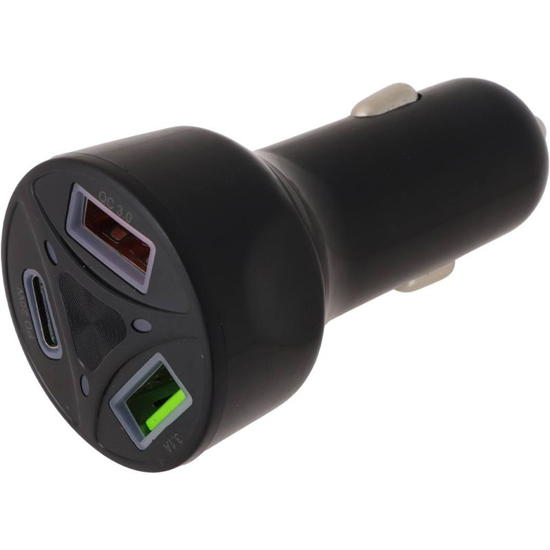 شارژر فندکی MLE-003 QC3.0 PD 55W - سفید - Image 2