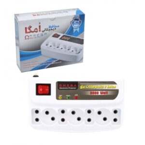محافظ برق امگا (OMEGA) مدل 7 خانه 1.3 متری