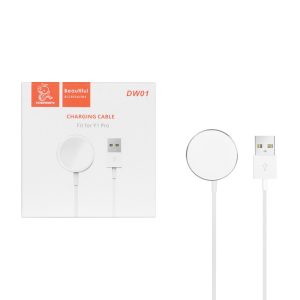 کابل شارژ مچی ساعت هوشمند Denmen مدل DW01 - سفید