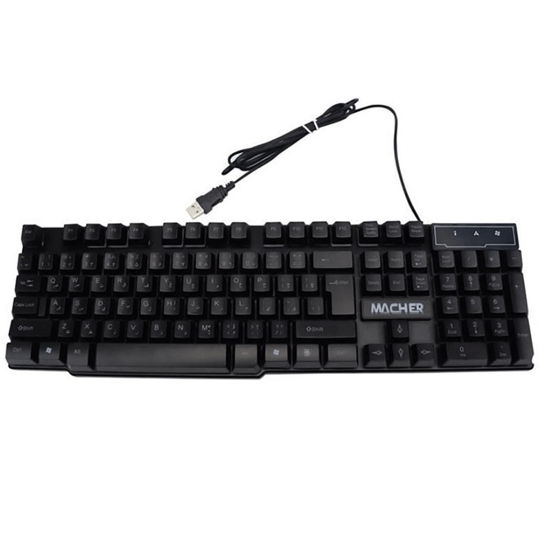 کیبورد گیمینگ مچر MR-304 با کابل USB