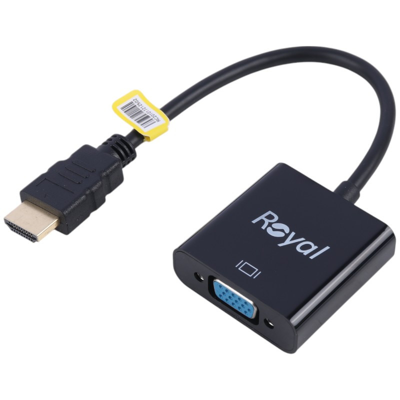 مبدل HDMI به VGA رویال ROYAL با خروجی صدا - نمای 3
