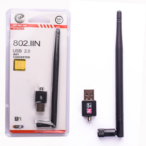 دانگل شبکه وای فای (Wi-Fi) آنتن دار آلفا ایکس پی (XP) مدل XP-W921S